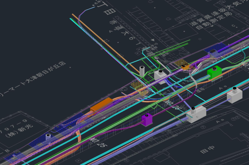 国道1号本宮二丁目地区他電線共同溝工事